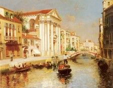Santoro Rubens A Venetian Canal. �������, �������