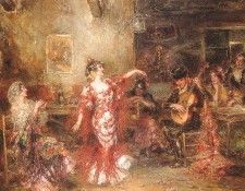 The Spanish Dancer. ,  