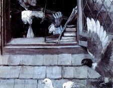 Howard Pyle The Old Violin, 1894 sqs. , 