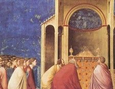 Giotto   Scrovegni   [10]   Prayer of the Suitors.   