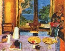 bonnard dining room on the garden before 1933.  