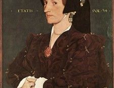 Holbien the Younger Portrait of Margaret Wyatt Lady Lee. �������� ���� �������