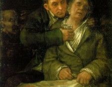 1820 Self-Portrait with Doctor Arrieta 2.   ,  