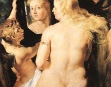 Rubens Venus at a mirror ca 615 Sammlung Furst von Lichtenst. ,  