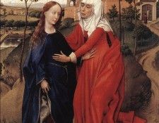 Weyden Visitation c1445. ������, ����� ��� ���