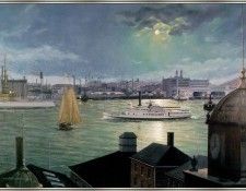 SemlerRobertC-TwilightOnTheDelaware (sj-art351). ,  C