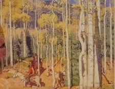 Through the Aspens. ,  