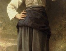 Jeune fille allant a la fontaine . �����, ������ ������