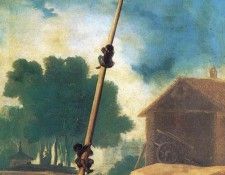 GOYA Francisco de The Greasy Pole La Cucana.   ,  