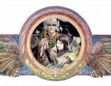 Arwen and king Elissar. Kaluta, 