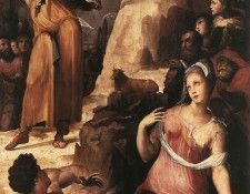BECCAFUMI Domenico Moses And The Golden Calf. ���������, ��������