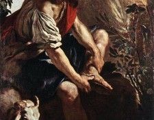 FETI Domenico Moses Before The Burning Bush. ����, ��������