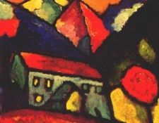 jawlensky house in the mountains c1912. Явленский, Алексей