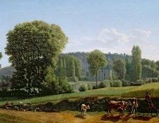Landscape with Animals.   ,  
