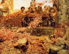 Lawrence Alma-Tadema - Les Roses dElagabal (detail), De. �����-������ �������