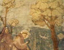 Giotto   Legend of St Francis   [15]   Sermon to the Birds.   