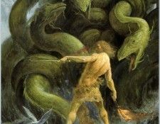 QMan MF SP7 1767 Hercules and the Hydra. , 