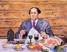Konchalovsky Piotr Alexei Tolstoi at artists Sun. , 