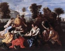 Poussin The Finding of Moses. , 