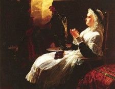 Ward Edward Marie Antoinette Listening To The Act Of Accusation, The Day Before Her Trial. ,  
