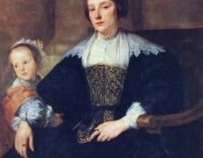 The Wife and Daughter of Colyn de Nole WGA. ,  