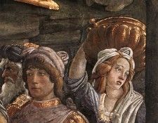 Botticelli Scenes from the Life of Moses detail 4. , Alessandro
