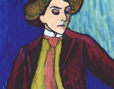 munter young polish woman 1909.  