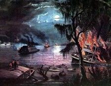 JLM-1862-Fanny Palmer-The Mississippi in Time of War 1350x76. , 
