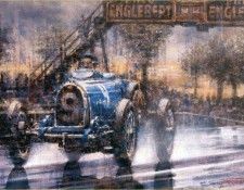 Cmaferr 007 1930 czech gp herman zu leiningen in bugatti. ,  