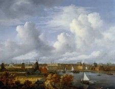 Ruysdael van Jacob View on Amsterdam Sun. ,  