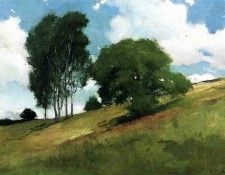 Alexander John White Landscape Painted at Cornish New Hampshire. ,  