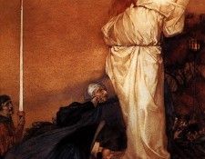 al c21 flintwilliamrussell guinevere rescued by lancelot. -   