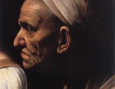 Caravaggio Judith Beheading Holofernes detail2. ,   