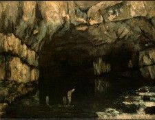 La Grotte de la Loue (1864). , 