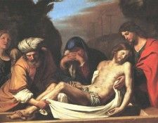 Guercino The Entombment of Christ. ��������, �������� ��������� ��������
