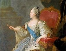   II (Fedor Rokotov - Portrait of Catherine II).  Ը  (1735-1808)