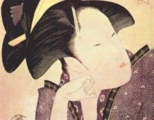 utamaro pensive love early-1790s. , 