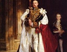 Sargent John Singer Charles Stewart Sixth Marquess of Londonderry Carrying the Great Sword of State at the Coronat. ��������, ���� ������