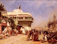 Thompson Alfred Wordsworth The Port Of Algiers. , 