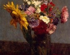 Fantin Latour Flowers. -, ---