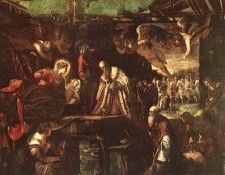 Tintoretto Adoration of the Magi. , 