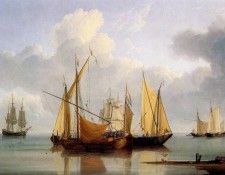 anderson dutch boats in a calm. ��������, �������