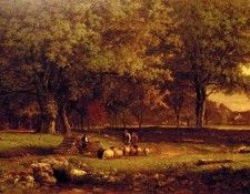 Inness George Evening. , 