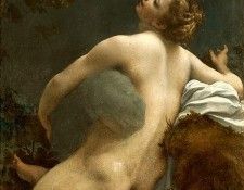 Correggio Jupiter och Io, ca 1532, 164x70 cm, Kunsthistorisc. 