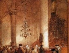 Bosboom Johannes Portugese Synagoge In Amsterdam 2 Sun. Bosboom, ��������