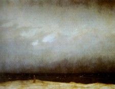 Friedrich Caspar David Capuchin Friar By The Sea. ,  