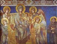 Madonna con angeli e S.Francesco. , Cenni   Pepofirenze