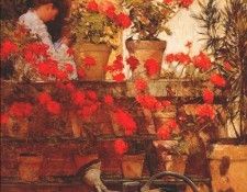 hassam geraniums 1888. , 