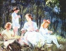 wiley a sunlit afternoon c1915. .
