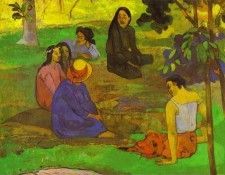 Gauguin - Les Parau Parau (Conversation). , 